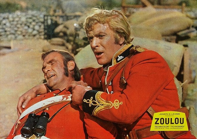 Zulu - Lobbykarten - Stanley Baker, Michael Caine