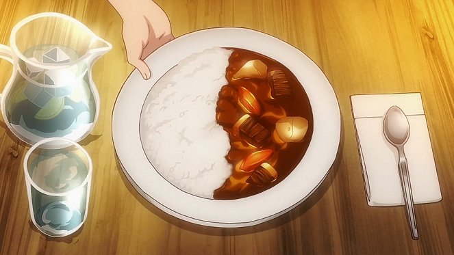 Isekai šokudó - Curry rice / Chicken curry - Do filme