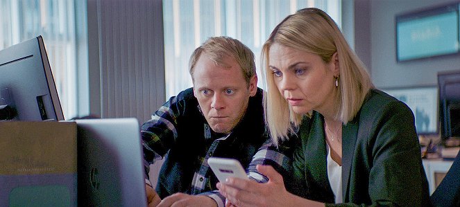 Ráðherrann - Episode 2 - Filmfotos - Oddur Júlíusson, Tinna Hrafnsdottir