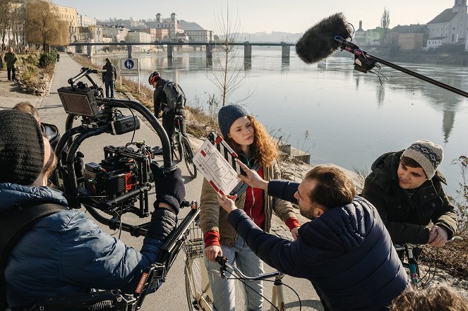 Ein Krimi aus Passau - Freund oder Feind - Dreharbeiten - Nadja Sabersky, Alexander Gaida