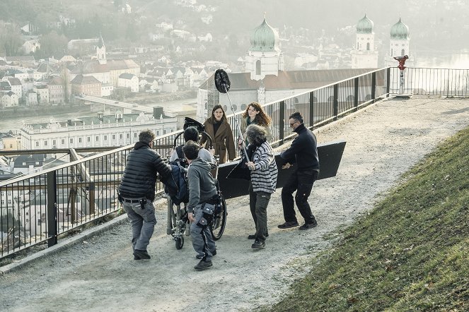 Ein Krimi aus Passau - Freund oder Feind - Dreharbeiten - Marie Leuenberger, Nadja Sabersky