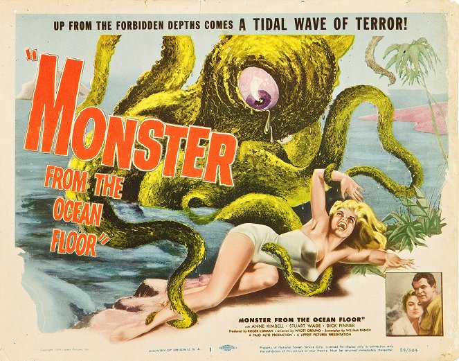 Monster from the Ocean Floor - Vitrinfotók