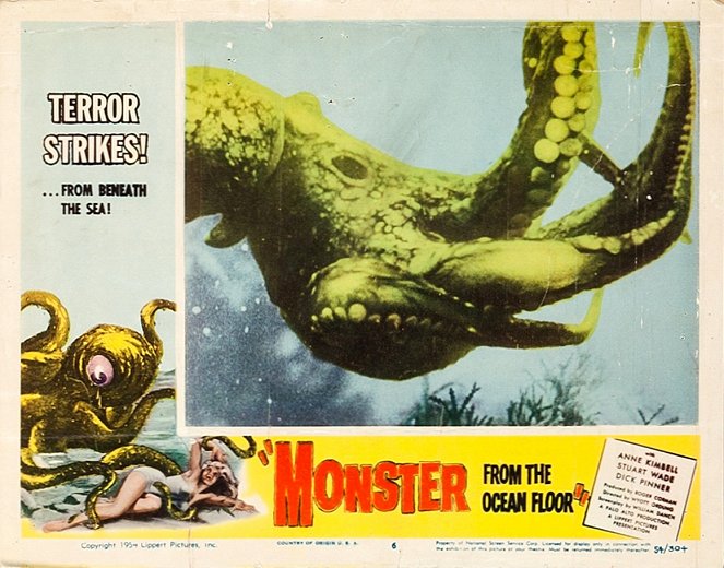 Monster from the Ocean Floor - Lobby karty