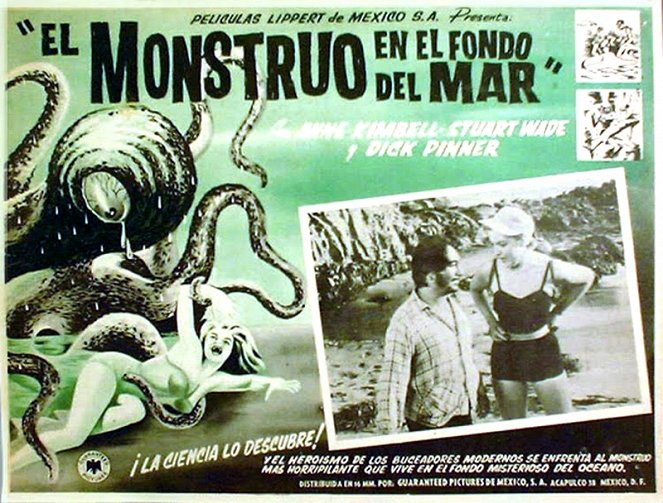 Monster from the Ocean Floor - Cartões lobby