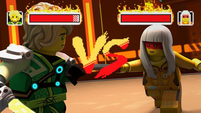LEGO Ninjago: Masters of Spinjitzu - Prime Empire - Stop, ned og sidescroll - De la película