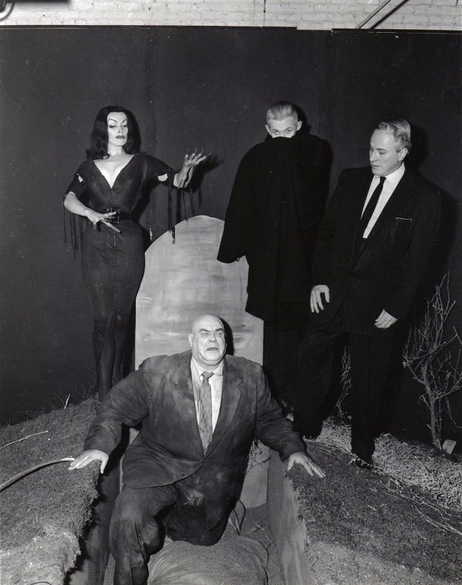 Plan 9 from Outer Space - Making of - Maila Nurmi, Tor Johnson, Tom Mason, Criswell