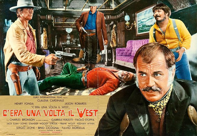 Aconteceu no Oeste - Cartões lobby - Charles Bronson, Henry Fonda, Gabriele Ferzetti