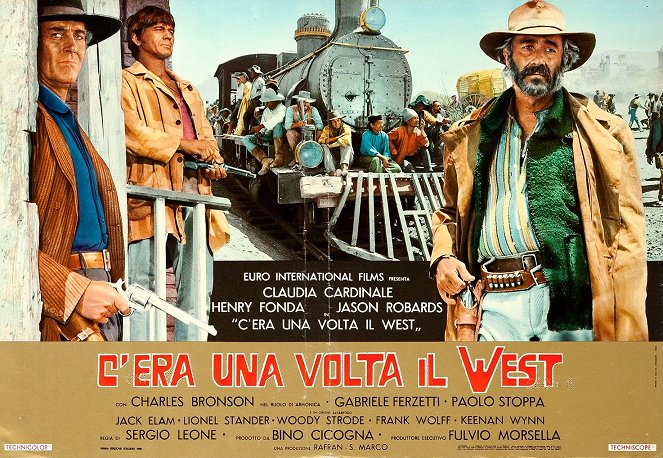 Aconteceu no Oeste - Cartões lobby - Henry Fonda, Charles Bronson, Jason Robards