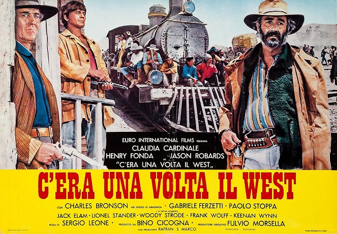 Once Upon a Time in the West - Lobbykaarten - Henry Fonda, Charles Bronson, Jason Robards