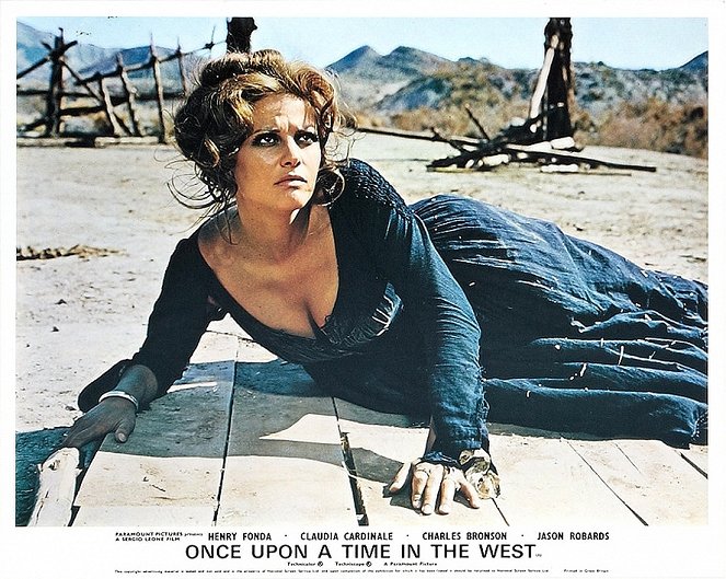 Once Upon a Time in the West - Lobbykaarten - Claudia Cardinale
