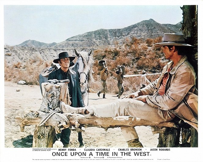Pewnego razu na Dzikim Zachodzie - Lobby karty - Henry Fonda, Charles Bronson