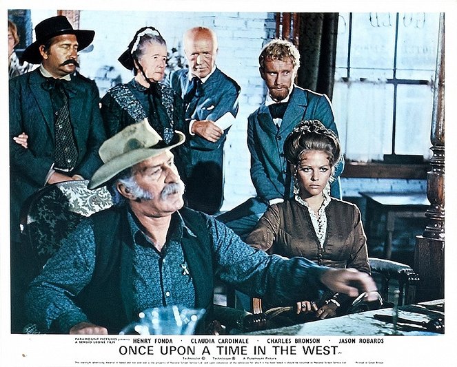 Once Upon a Time in the West - Lobby Cards - Keenan Wynn, Claudia Cardinale