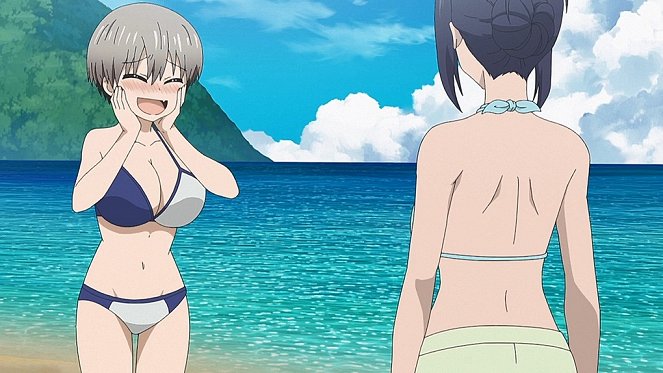 Uzaki-chan Wants to Hang Out! - Season 1 - Summer! The Beach! I Want to Test My Courage! - Photos