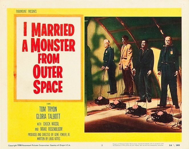 I Married a Monster from Outer Space - Lobby karty