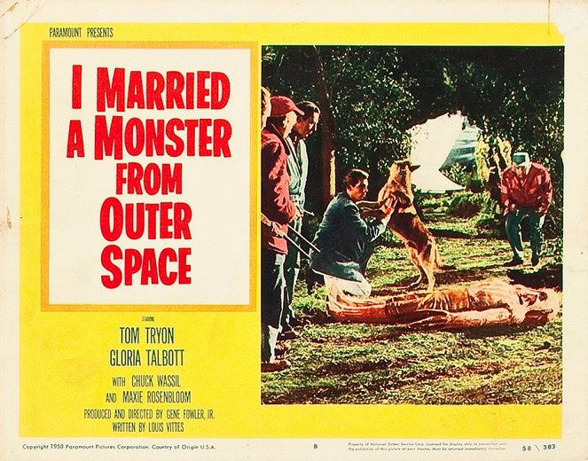 I Married a Monster from Outer Space - Mainoskuvat