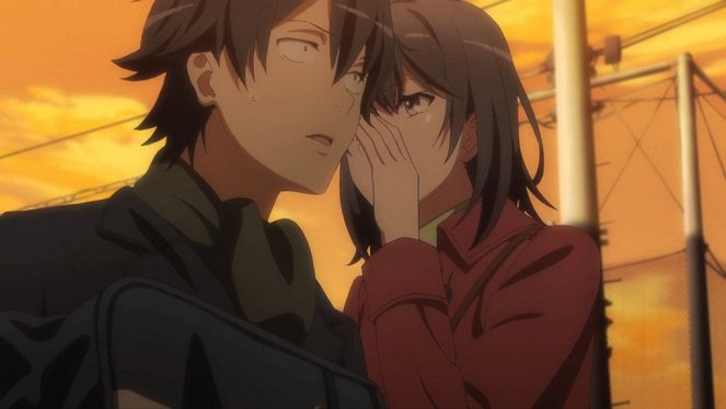 Jahari ore no seišun rabukome wa mačigatteiru. - Kan - Futo, Juigahama Jui wa mirai ni omoi o haseru. - Z filmu