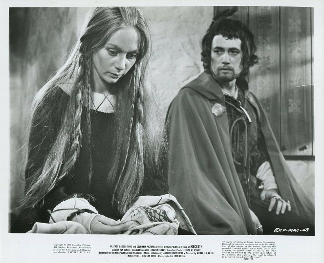 Macbeth - Mainoskuvat - Francesca Annis, Jon Finch