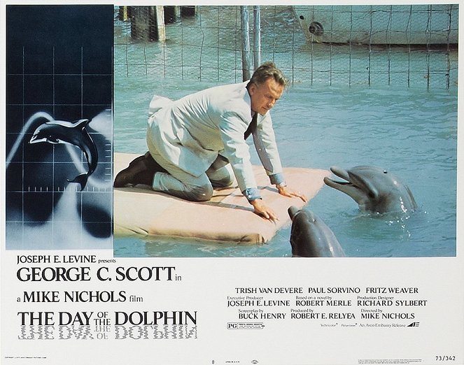 Der Tag des Delphins - Lobbykarten