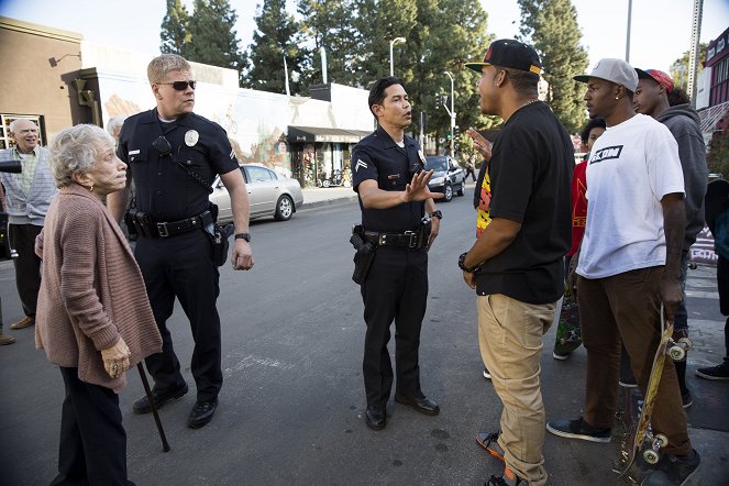 Policajti z L. A. - Babel - Z natáčení