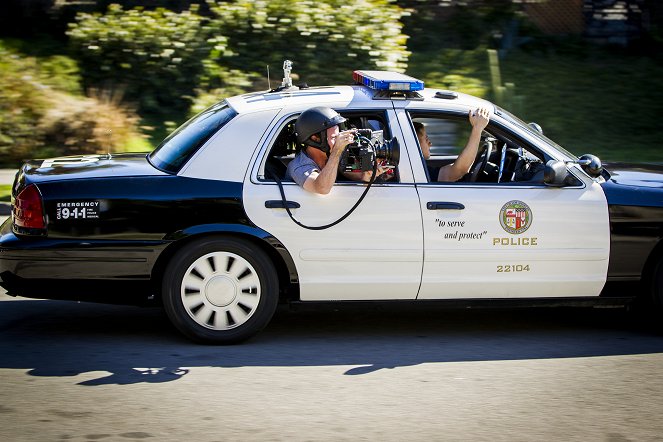 Policajti z L. A. - Under the Big Top - Z nakrúcania