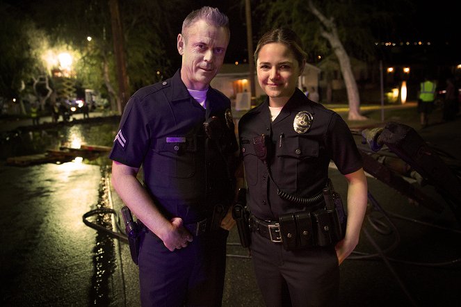 Policajti z L. A. - Heroes - Z natáčení