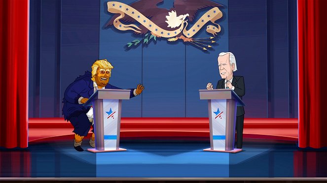 Náš malovaný prezident - Debate Prep - Z filmu