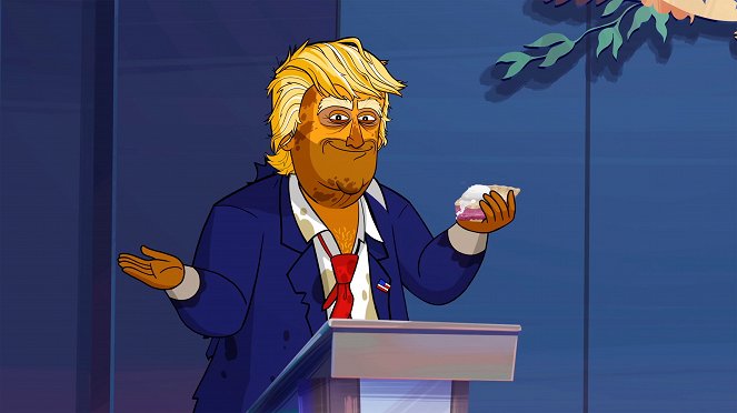 Náš malovaný prezident - Debate Prep - Z filmu