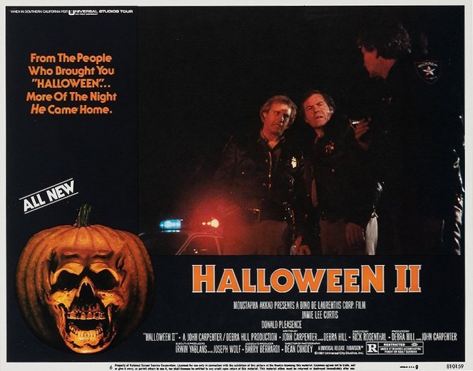 Halloween II - Das Grauen kehrt zurück - Lobbykarten - Charles Cyphers