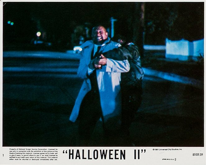 Halloween II - Das Grauen kehrt zurück - Lobbykarten - Donald Pleasence
