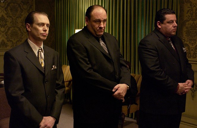 The Sopranos - Season 5 - In Camelot - Van film - Steve Buscemi, James Gandolfini, Steve Schirripa