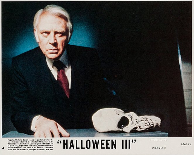 Halloween III, le sang du sorcier - Cartes de lobby - Dan O'Herlihy