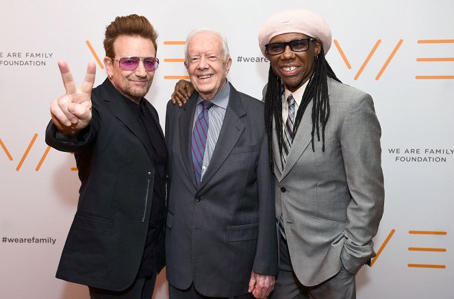Bono, Jimmy Carter, Nile Rodgers