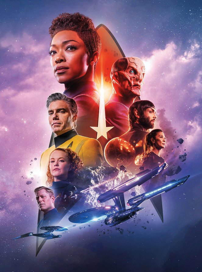 Star Trek: Discovery - Season 2 - Werbefoto - Anthony Rapp, Mary Wiseman, Anson Mount, Sonequa Martin-Green, Doug Jones, Ethan Peck, Michelle Yeoh