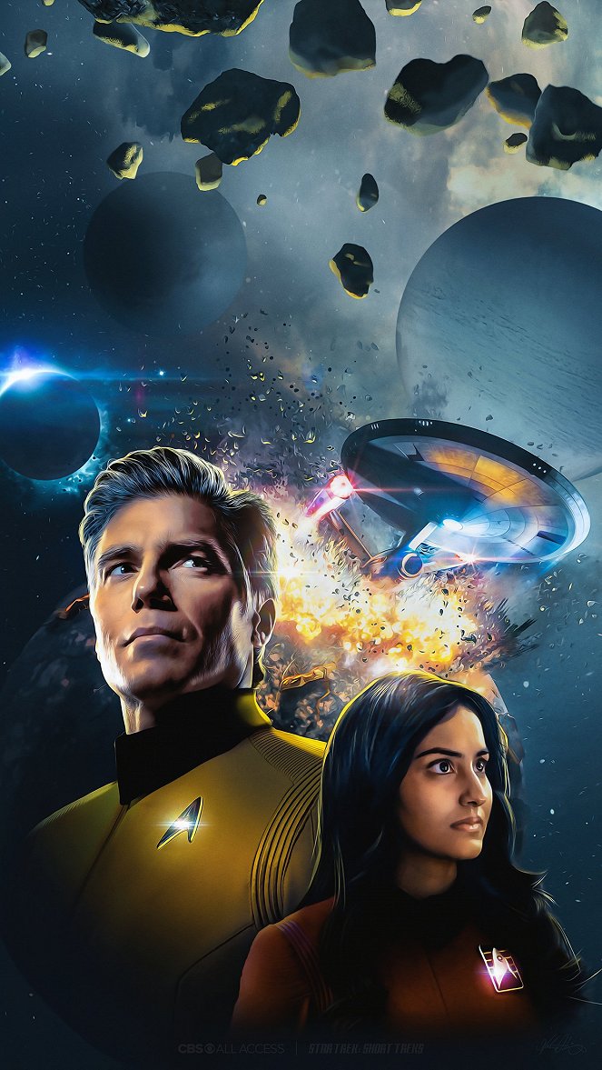 Star Trek: Short Treks - Ask Not - Promoción - Anson Mount, Amrit Kaur