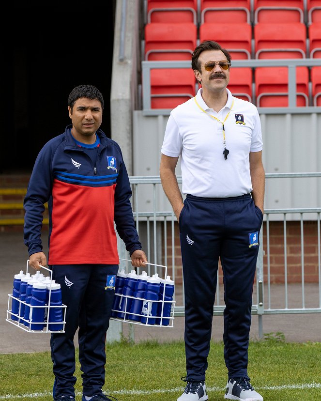 Ted Lasso - Biscuits - Photos - Nick Mohammed, Jason Sudeikis
