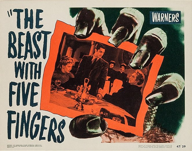 The Beast with Five Fingers - Lobby Cards
