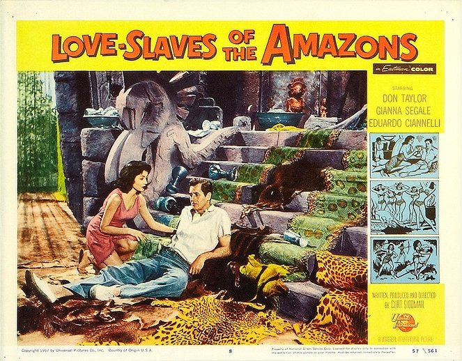 Love Slaves of the Amazon - Lobby Cards