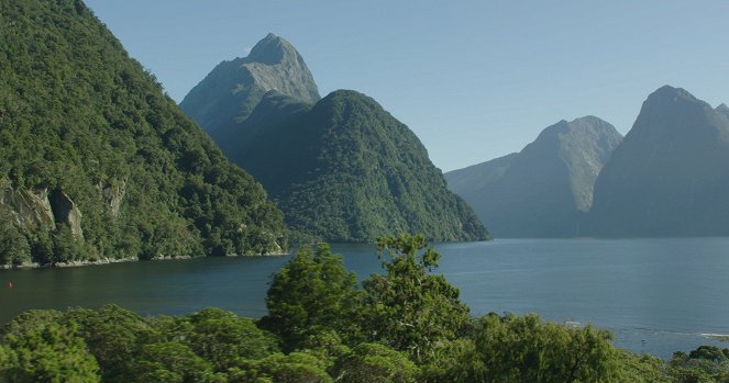 Nový Zéland z výšky - Z filmu
