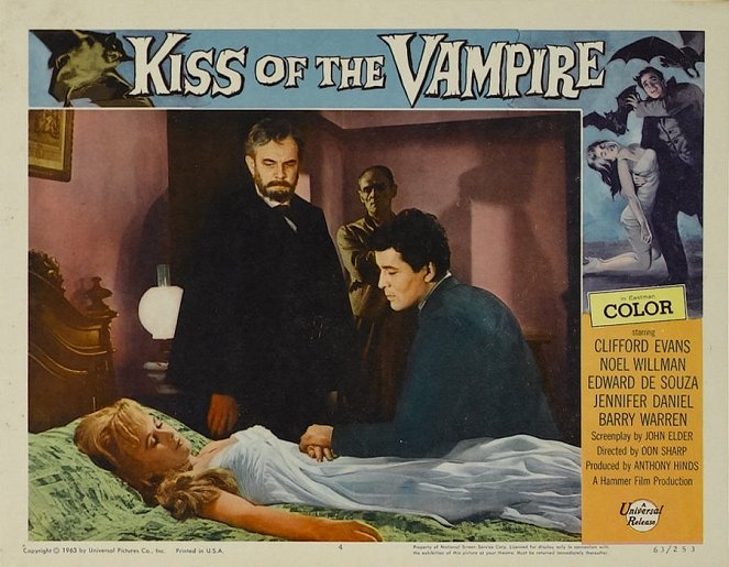 O Beijo do Vampiro - Cartões lobby