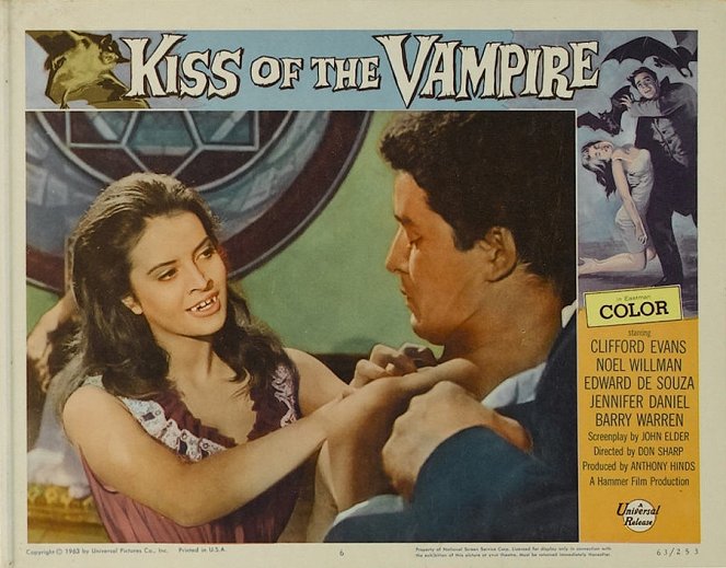 Der Kuss des Vampirs - Lobbykarten