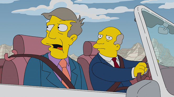 The Simpsons - The Road to Cincinnati - Van film