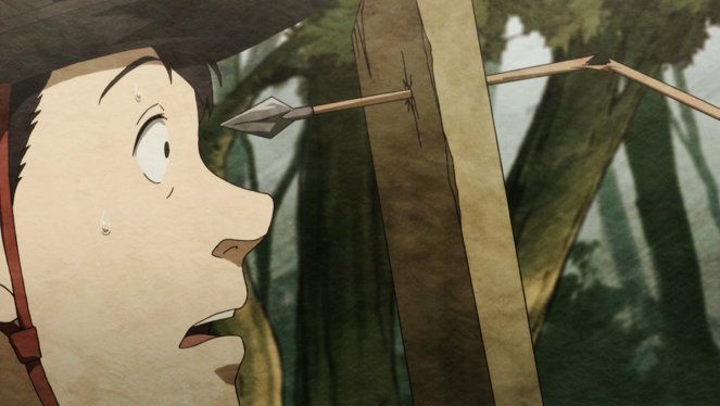 Angolmois: Genkó kassenki - Jamaširo no kóbó - De la película