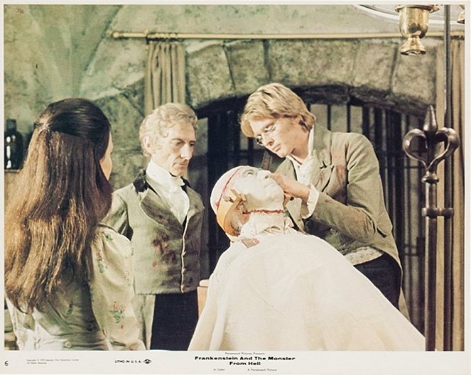 Frankenstein and the Monster from Hell - Lobby Cards