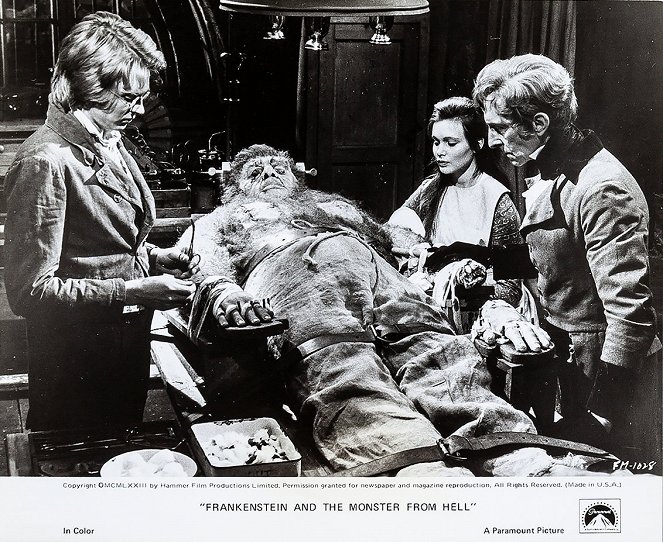 Frankenstein and the Monster from Hell - Mainoskuvat