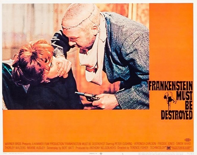 Frankenstein Must Be Destroyed - Lobby Cards