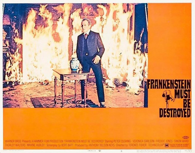 Frankenstein Must Be Destroyed - Lobby Cards