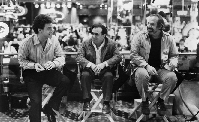 Wise Guys - Del rodaje - Joe Piscopo, Danny DeVito, Brian De Palma