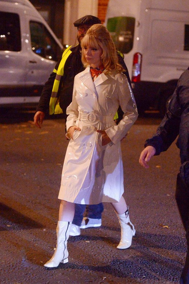 Last Night in Soho - Van de set - Anya Taylor-Joy