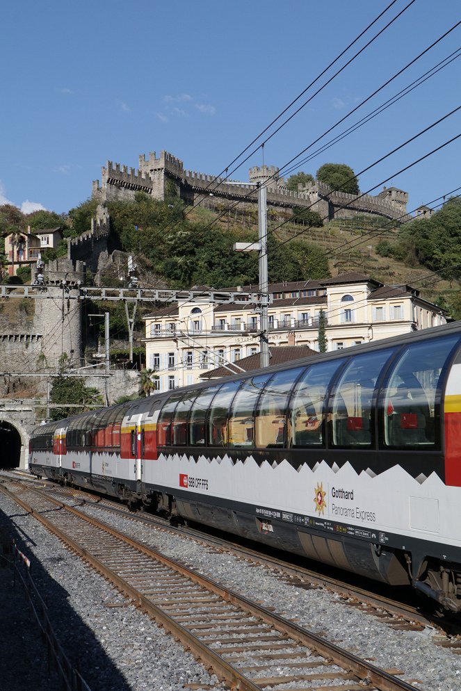 Traumhafte Bahnstrecken der Schweiz - Im Gotthard Panorama Express vom Vierwaldstättersee ins Tessin - Filmfotos