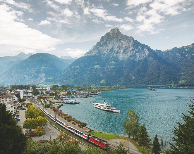 Traumhafte Bahnstrecken der Schweiz - Season 1 - Im Gotthard Panorama Express vom Vierwaldstättersee ins Tessin - Film
